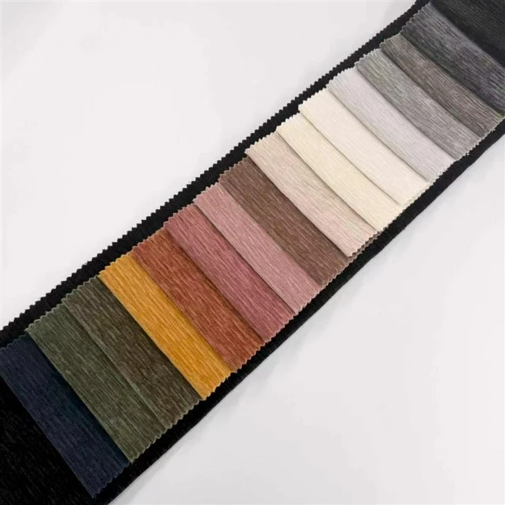 Woven Waterproof Chenille Upholstery Fabric factory